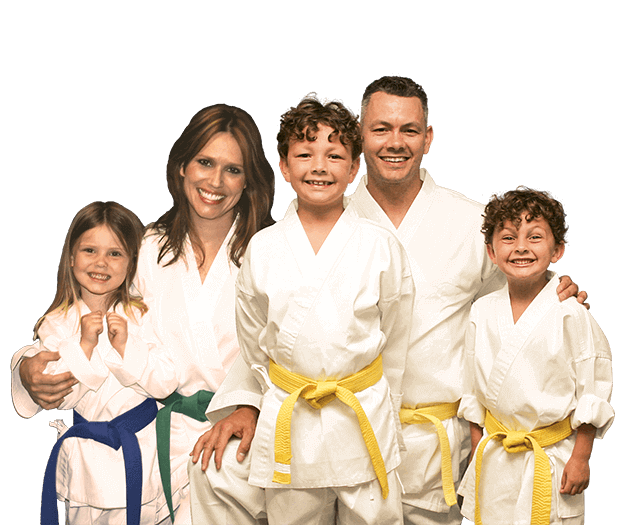 Martial Arts Lessons for Families in Middle River MD - Group Family for Martial Arts Footer Banner