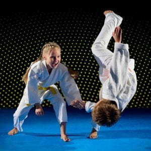Martial Arts Lessons for Kids in Middle River MD - Judo Toss Kids Girl